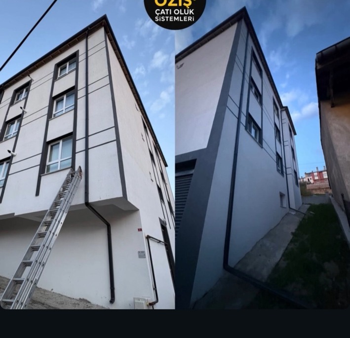 Bina yağmur iniş borusu uygulaması